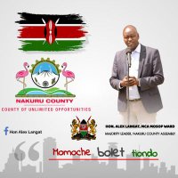 Majority leader Nakuru(@HonAlexLangat1) 's Twitter Profile Photo
