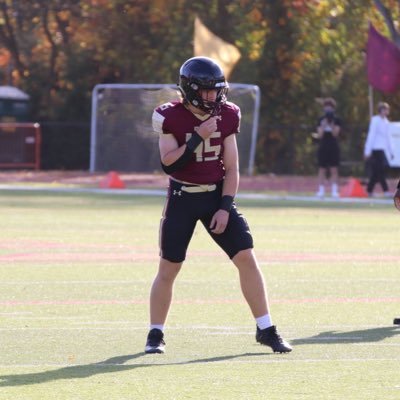 Iona Prep 25’. 5’11 195 MLB//LS All Honors classes 95.4GPA Bench:285Squat: 485