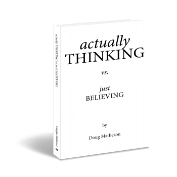 Author of actually THINKING vs. just BELIEVING. I believe the problems of the past & present dictate our future. #IA #writing