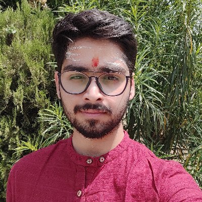 upshreshth's profile picture. बूँद अघात सहहिं गिरि कैसे। खल के बचन संत सह जैसें॥

Physics post-grad from NIT Jalandhar.