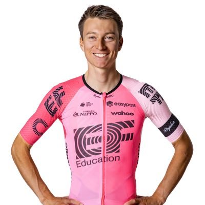 Pro cyclist for EF Education-EasyPost