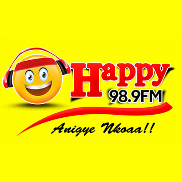 Official Twitter account for your No.1 Station, Happy 98.9 FM - Anigye Nkoaa! 
Like & Retweet ≠ Endorsement