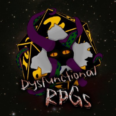 DysfunkedRpgs's profile picture. Dysfunctional TTRPGs, #aggressivelymediocre content, and general appreciation for all things nerdy.

Chaotic comedy.  Homebrewed. Just for you.