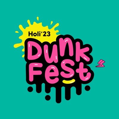 Time to DUNK yourself! 
Music Colors Food Fun 
#letsgetdunked
🗓️ 8th March, 10AM onwards 
Tickets are live!

📍 JVPD Ground, Juhu