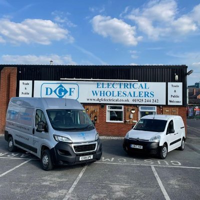 DGF Electrical Wholesalers Ltd.
Tel: 01925 244242 | Email: sales@dgfelectrical.co.uk