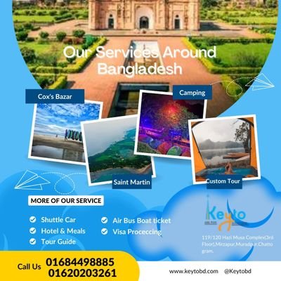 Keytobd's profile picture. Welcome to the KEYTOBD. 
A complete Travel Solution for you. Here you can get your Travel services at your finger tips.