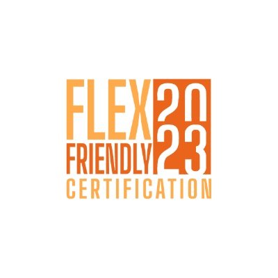 Flex-Friendly Membership and certification identifies those companies who offer flexible work options.