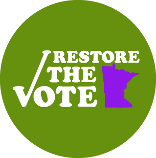 Growing coalition supporting voting rights restoration for people living in the community who are on felony probation or parole.