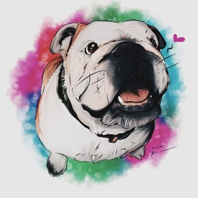 Künstlerin und Illustratorin | Frauchen von @bullysaurus | Grafikdesignerin | Bulldoggenbändigerin | Auftragsarbeiten auf Anfrage