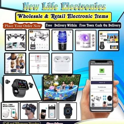 WYusifu's profile picture. Welcome to place your order from our online store at New Life Electronics,

As we do not offer payment through the website yet, you can only place your order.