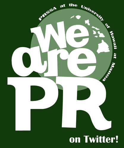 The Official Twitter for the Hawaii Chapter of PRSSA at the University of Hawaii Manoa. Like us on Facebook & follow us on Instagram @prssauhm