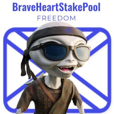 Cardano community member & financial 'FREEDOM' provider. 
Ticker: BRAVE
Pool I.D : c7013e0a9e0f04a0363998cac5db01f08aa466b755a1a91c42b4c4b3