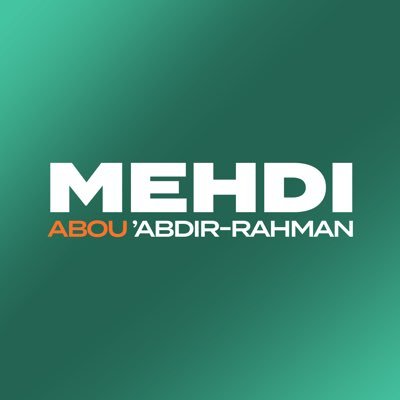 Compte personnel de Mehdi Abou 'Abdir-Rahmân  