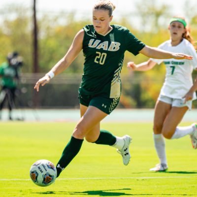 | UAB WOMENS SOCCER #20 | class of 2026 | Hendersonville High school soccer alumni