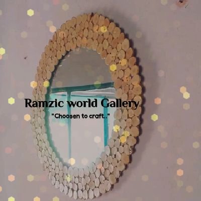 We design and make wall mirrors from natural elements such a s wood, stones, sand, pine cones and many more. A passion birthed through pain and confusion..