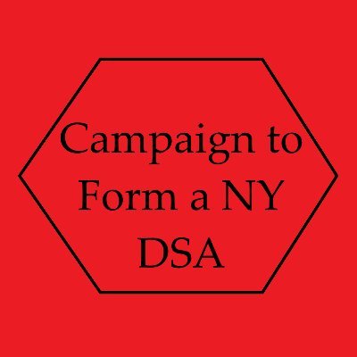 A Campaign among DSA members across NY State to coordinate our work through a statewide organization.

I 🌹 NY