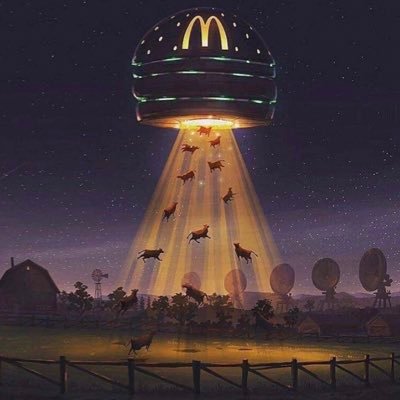 I am a McDonald’s spaceship.