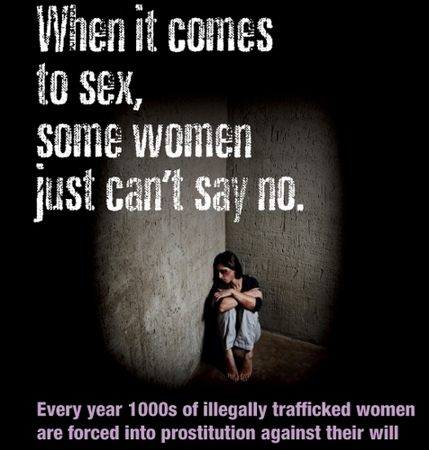 Soroptimist, working to end violence against women & girls, keen to ban sex ads in all media which force women into prostitution - shame on us that we allow it