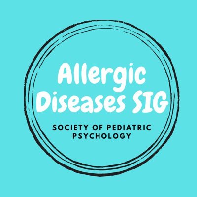 Allergic Diseases Special Interest Group of @SPPDiv54 Society of Pediatric Psychology. Views are our own, not professional advice. Retweets ≠ endorsement.