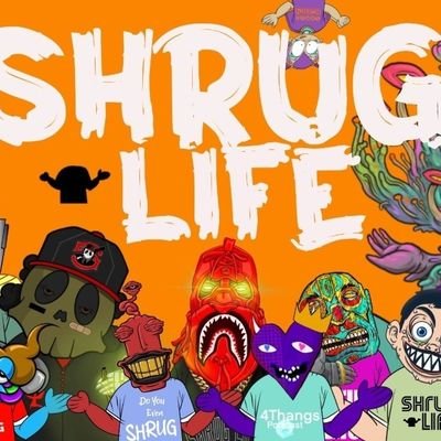 Generative LowBrow Art. Home Of ShrugLife Studios & ShrugLifeNFT; A Community That Creates in VR 🤷‍♂️ https://t.co/MshocVHcC7 to mint & reveal your Shrug!