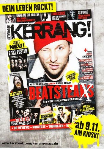 Kerrang! Deutschland - Jetzt überall, wo es Zeitschriften gibt!