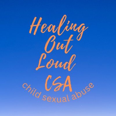 HealingLoud_CSA's profile picture. Healing Out Loud CSA is a 501(c)(3) nonprofit organization which supports the healing journey of child sexual abuse survivors and their loved ones.