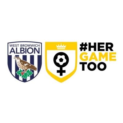 Official Twitter of the @WBA and @HerGameToo partnership. Campaigning for women to be welcomed and respected equally in football. #WBA #HerGameToo 💙💛