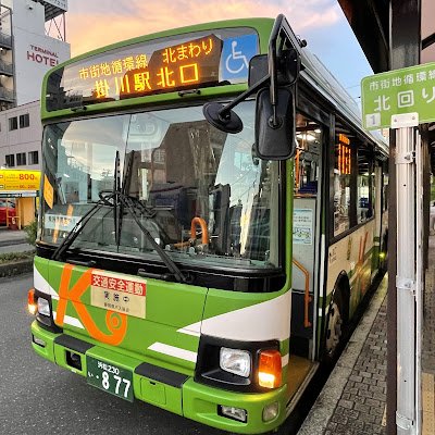 掛川市自主運行バス「北回り」「掛川大須賀線（OKバス）」を
運行しているバス事業者です。