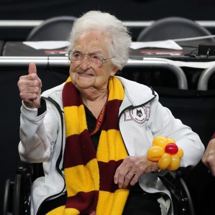 SISTER JEAN HAS OUTLIVED...

( parody, not affiliated with LUC or Sister Jean)