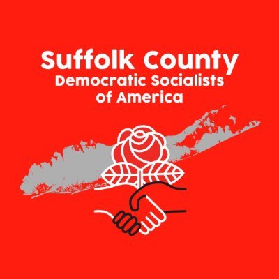 We are the Suffolk County, NY chapter of Democratic Socialists of America @DemSocialists.