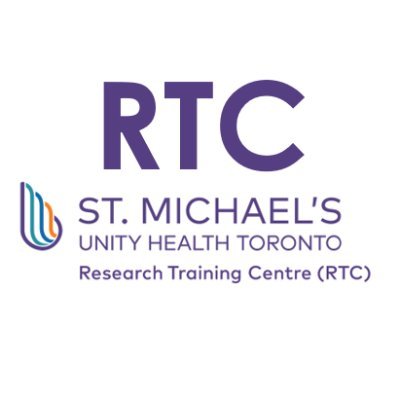 We are the St. Michael's Hospital Research Training Centre! The RTC supports graduate students and postdoctoral fellows at SMH. Reach us at rtc@unityhealth.to