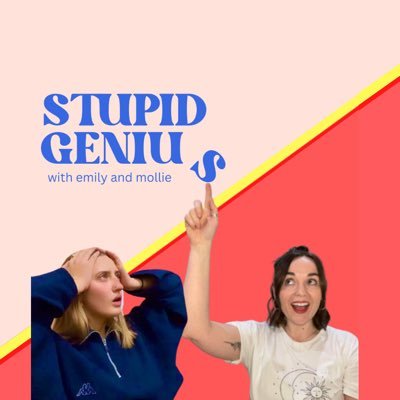 Emily and Mollie 🎙️Attempting to make sense of their PhDs through the Stupid Genius Podcast 🎙️