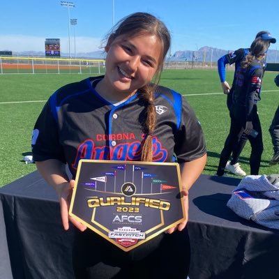 raymotas_2023's profile picture. 2023 Catcher/1ST Base Corona Angels Howard 18u💙❤️                         Email: rayanna6motas@gmail.com
