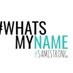 WHATSMYNAME_Foundation (@WHATSMYNAMESAMI) Twitter profile photo