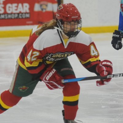 Women’s NCAA Hockey prospect and former figure skater— Dse 19U T1 #97