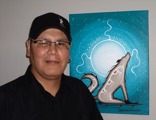 Aboriginal Woodland Style Artist. Oji-cree from Keewaywin FN. I do Logos, Murals, Custom & Commissioned pieces.