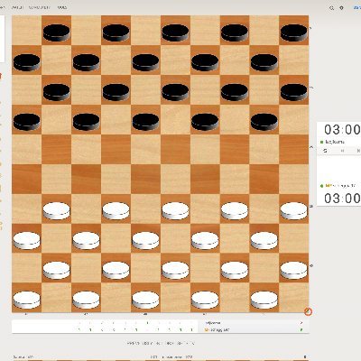 Here only for this: #chess #checkers #draughts #chessDrama
#checkersDrama #chessPunks #checkersPunks ... maybe will sometimes look at other #boardgames