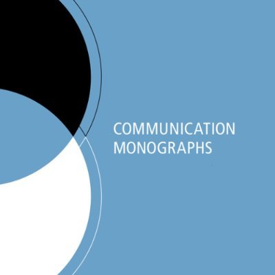 A flagship journal of the National Communication Association (NCA) @NatComm
