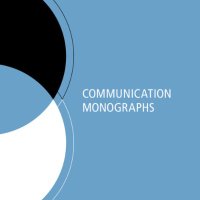 Communication Monographs (@comm_monographs) 's Twitter Profile Photo Communication Monographs (@comm_monographs) 's Twitter Profile Photo