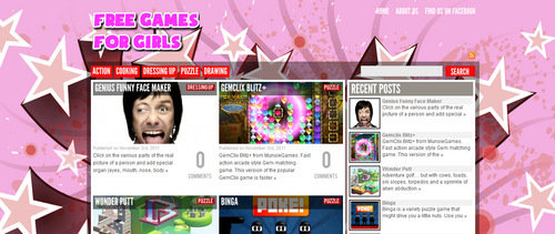 Home of quality free gaming for girls. Free flash games for girls online.