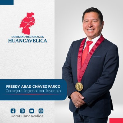 CONSEJERO REGIONAL DE HUANCAVELICA