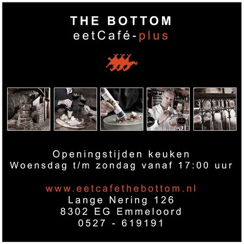 Volg hier al het eetCafé-plus nieuws van @eetCafeBottom in Emmeloord! Kijk op @CafeTheBottom voor al het Uitgaansnieuws. More info @ http://t.co/HYNVrrmvBS