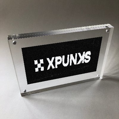 XPUNKS are now available IRL. Let your XPUNK share your work day or brighten your walls as physical acrylic desktop and wall art. XRPL coming to your home.