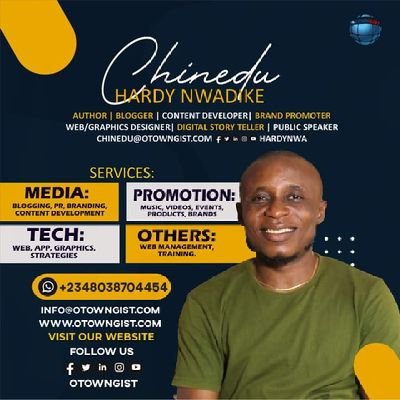 AUTHOR | BLOGGER | WEB/GRAPHIC DESIGNER | @Otowngist @Kidstantic @ChildInkAfrica| MTG. @IamFloxyFlora | +2348038704454 |  #LFC #TeamJesus #IamIgnotic