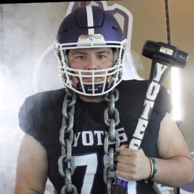 COMMITTED!! @yotesfootball 🐺. Bishop Kelly Knights C/O 2023
