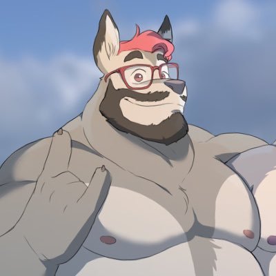 18+ AD account for @Br0xTheHusky. Expect NSFW art, IRL nudity and being very gay! he/him/they/them