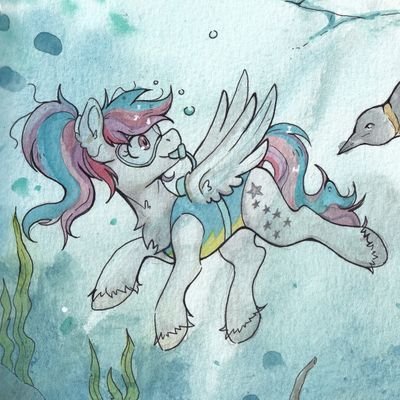 She/ her; call me Trixie (Beatrix). Silly & opinionated trans pegasus; may be NSFW. Heartbonded to @Kria_Faye_83.

Transphobes, TERFS, & nazis fuck off.