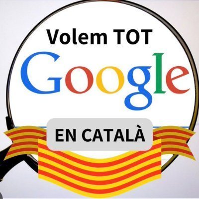 📲 Volem viure plenament en català, també a la xarxa. Som-hi! #GoogleEnCatalà