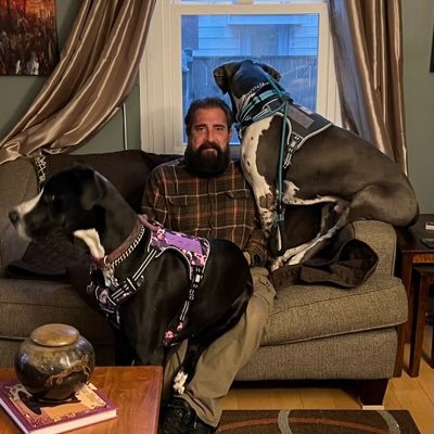 Ex-Pat Brit living in the US. Great Dane Dad. Airline Instructor by day, music teacher by night. Not a 1 Trick Pony VA and FL. bearded mf.