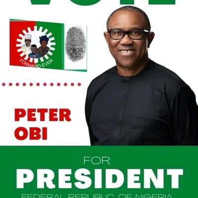 Vote Peter Obi for a better Nigeria 🇳🇬 🙏.